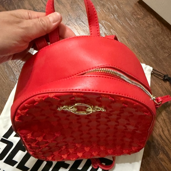 Red Designer Backpack - Picture 6 of 12